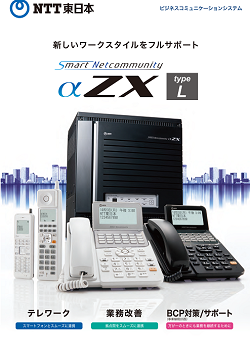 イメージ：SmartNetcommunity αZX typeL商品カタログ