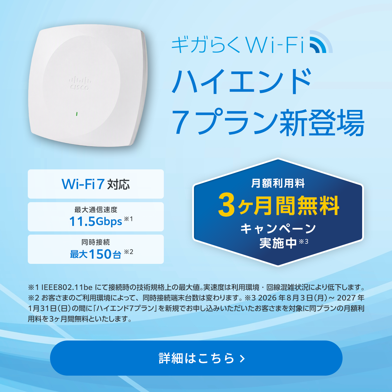 ギガらくWi-Fi ハイエンド7プラン