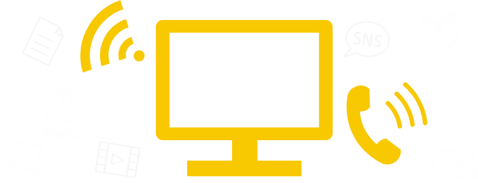 電話やインターネット回線についてよくあるお悩み/ご質問のQ&Aだけでなく、一緒に整えたいICT環境や引っ越しスケジュール/必要書類など…あると便利なお役立ち情報を無料でご提供!